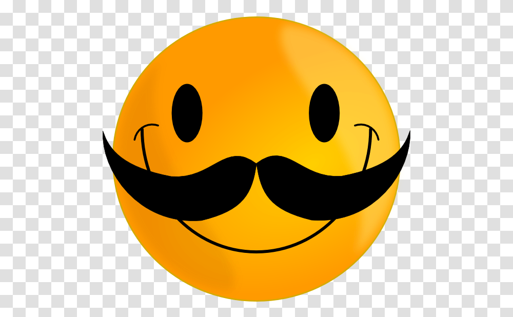 Smiley Face With Mustache, Banana, Fruit, Plant, Food Transparent Png