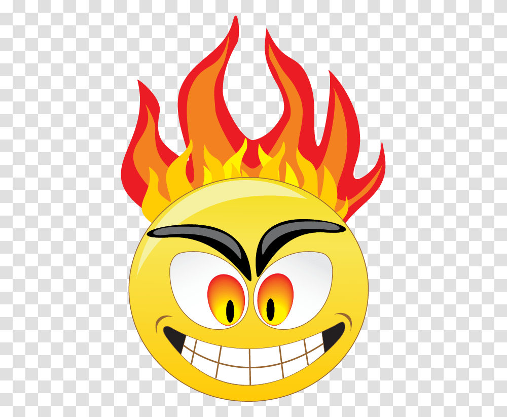 Smiley, Fire, Flame, Angry Birds, Bonfire Transparent Png