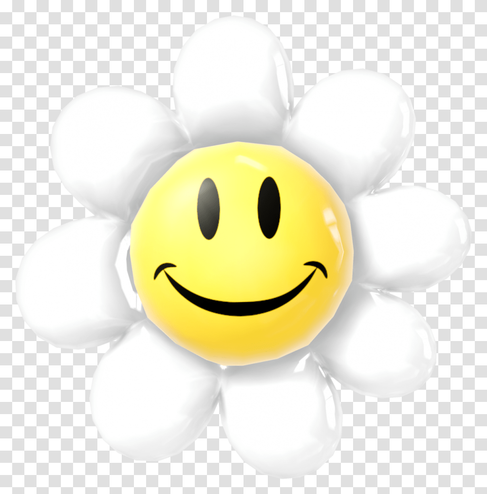 Smiley Flower Super Mario Wiki The Mario Encyclopedia Happy, Toy, Plant, Blossom, Daisy Transparent Png