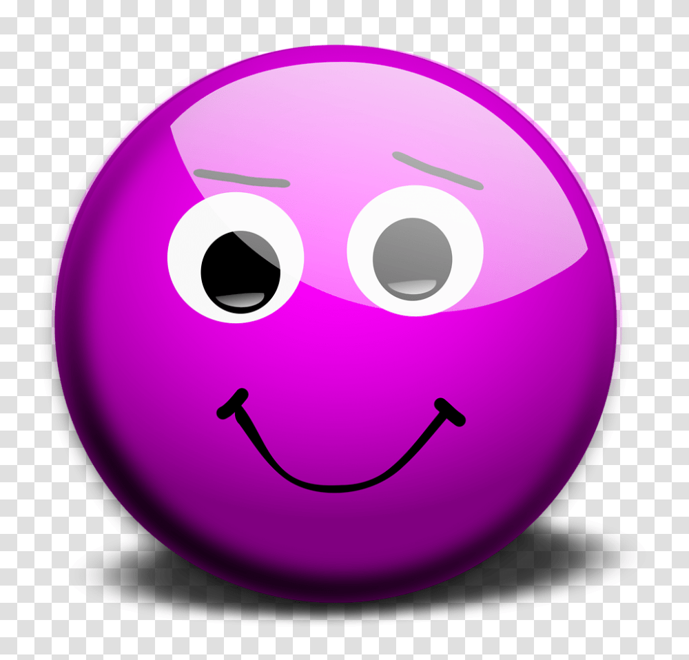 Smiley Free Stock Photo Illustration Of A Purple Smiley Face, Bowling Ball, Sport, Sports, Disk Transparent Png