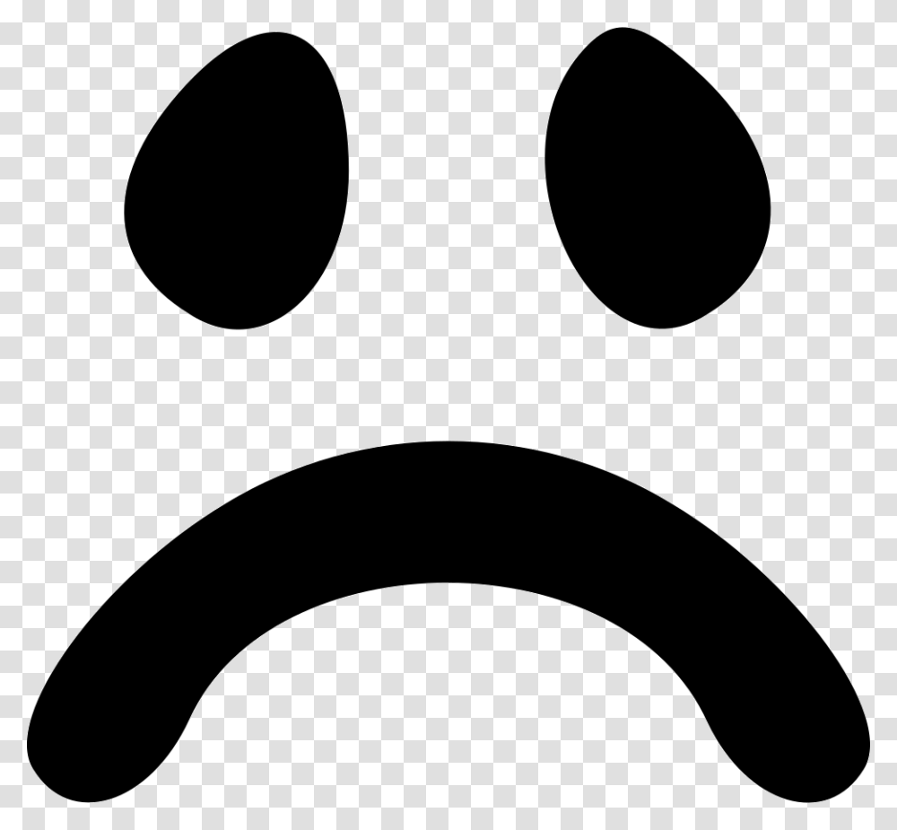 Smiley Frown Frown, Stencil, Mustache, Pillow Transparent Png