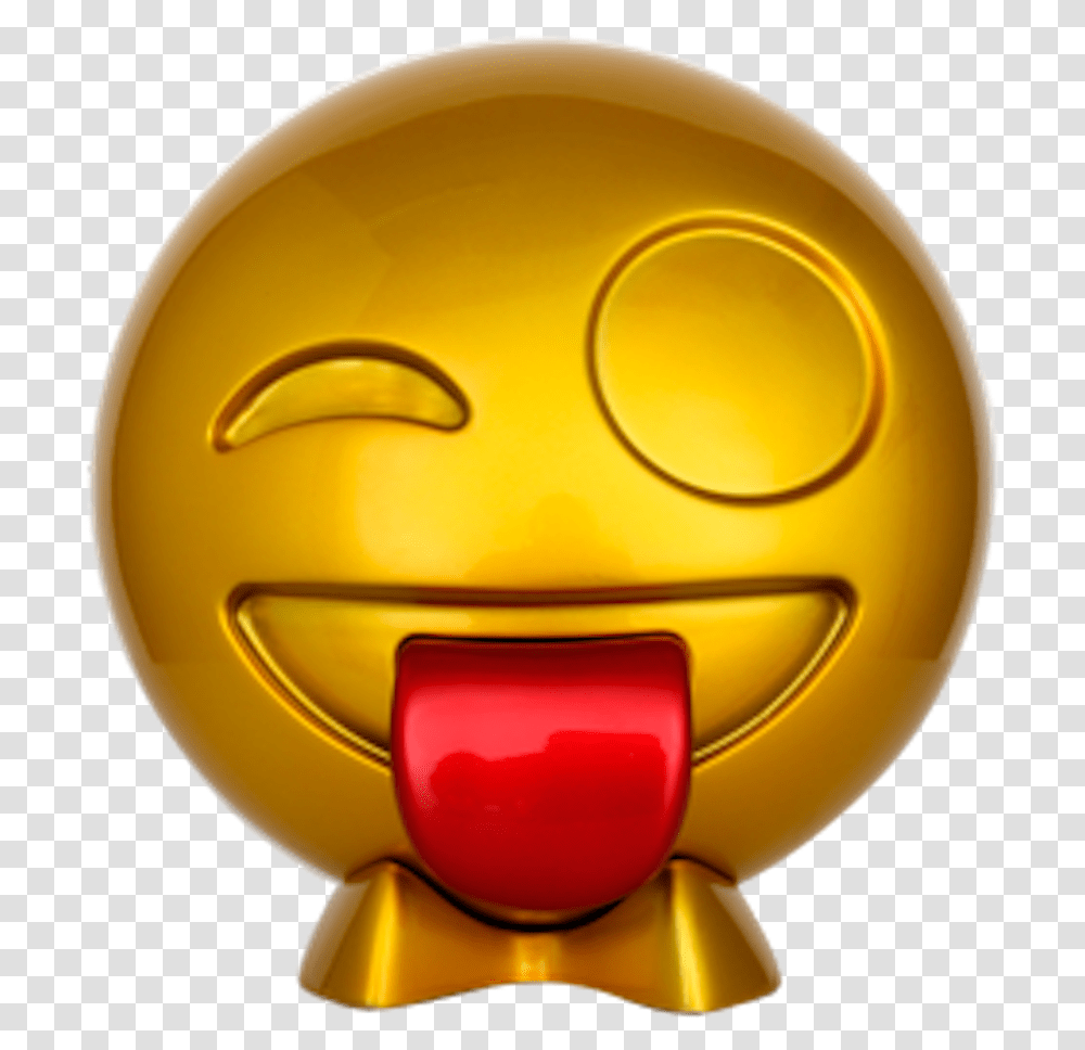 Smiley, Gold, Toy, Robot, Treasure Transparent Png