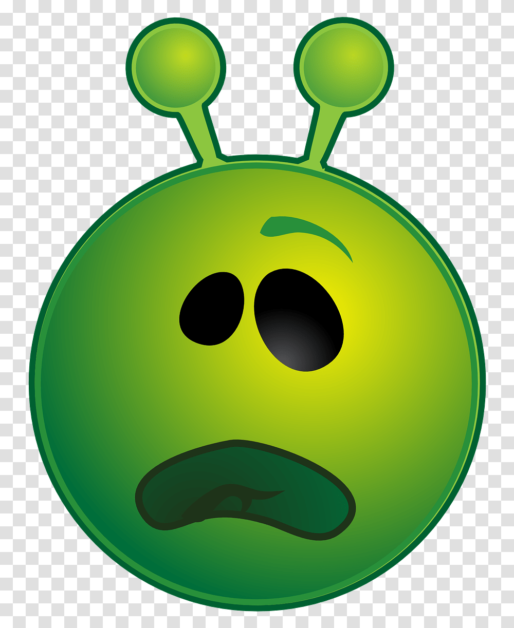 Smiley Green Ailen, Alien Transparent Png