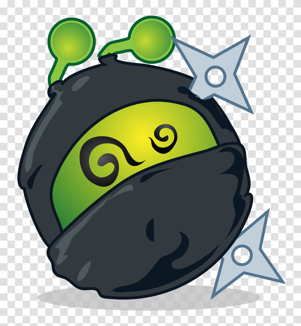 Smiley Green Alien Dead Ninja, Helmet, Apparel Transparent Png