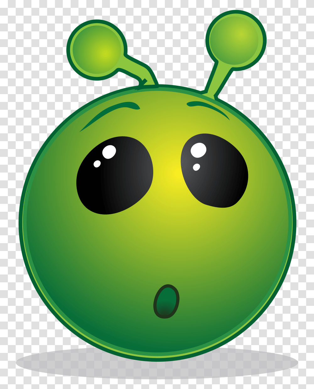 Smiley Green Alien Wow Green Alien, Bowling Ball, Sport, Sports, Sphere Transparent Png