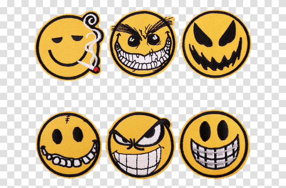 Smiley Halloween Free Download Smiley, Label, Batman Logo Transparent Png