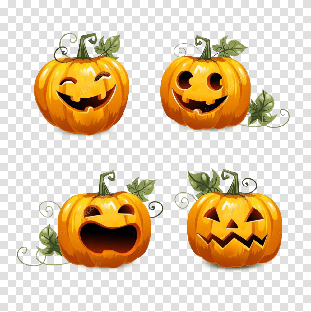 Smiley Halloween Halloween Smiley, Pumpkin, Vegetable, Plant, Food Transparent Png