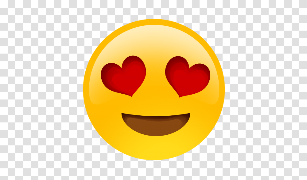 Smiley Images Free Download Heart Eyes Emoji, Label, Text, Mouth, Lip Transparent Png