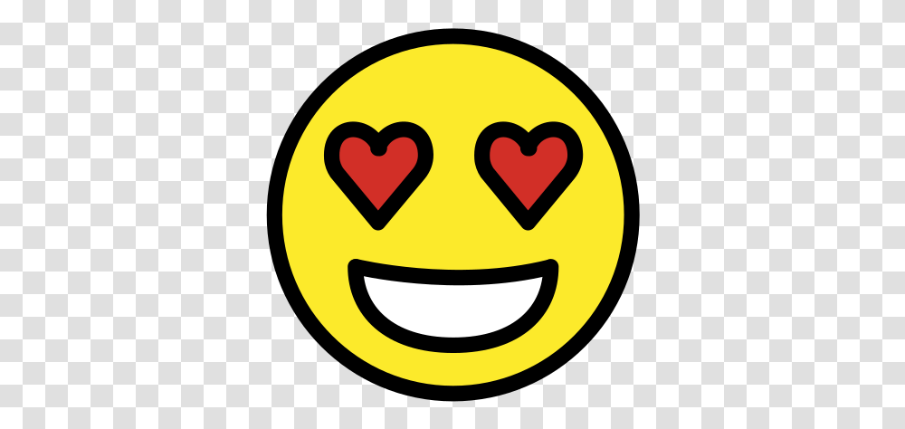 Smiley, Label, Pac Man, Heart Transparent Png