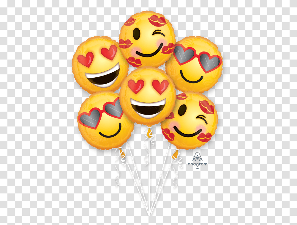 Smiley Love, Balloon, Food Transparent Png