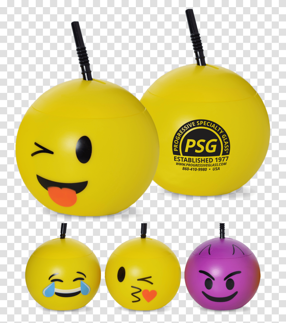 Smiley, Pac Man, Ball Transparent Png