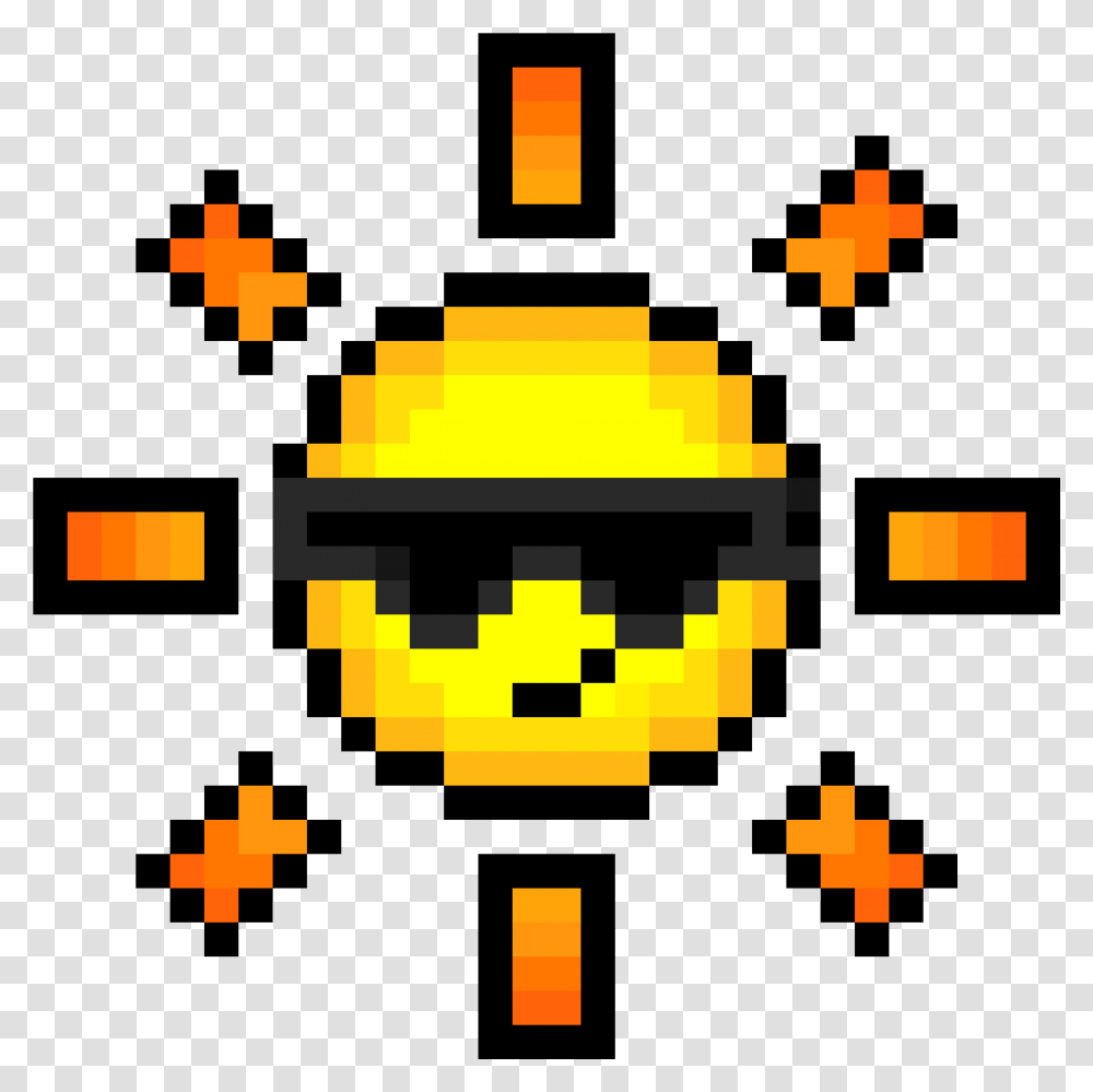Smiley Pixel Art, Pac Man Transparent Png
