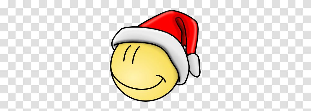 Smiley Santa Face Clip Art Free Vector, Plant, Helmet, Apparel Transparent Png