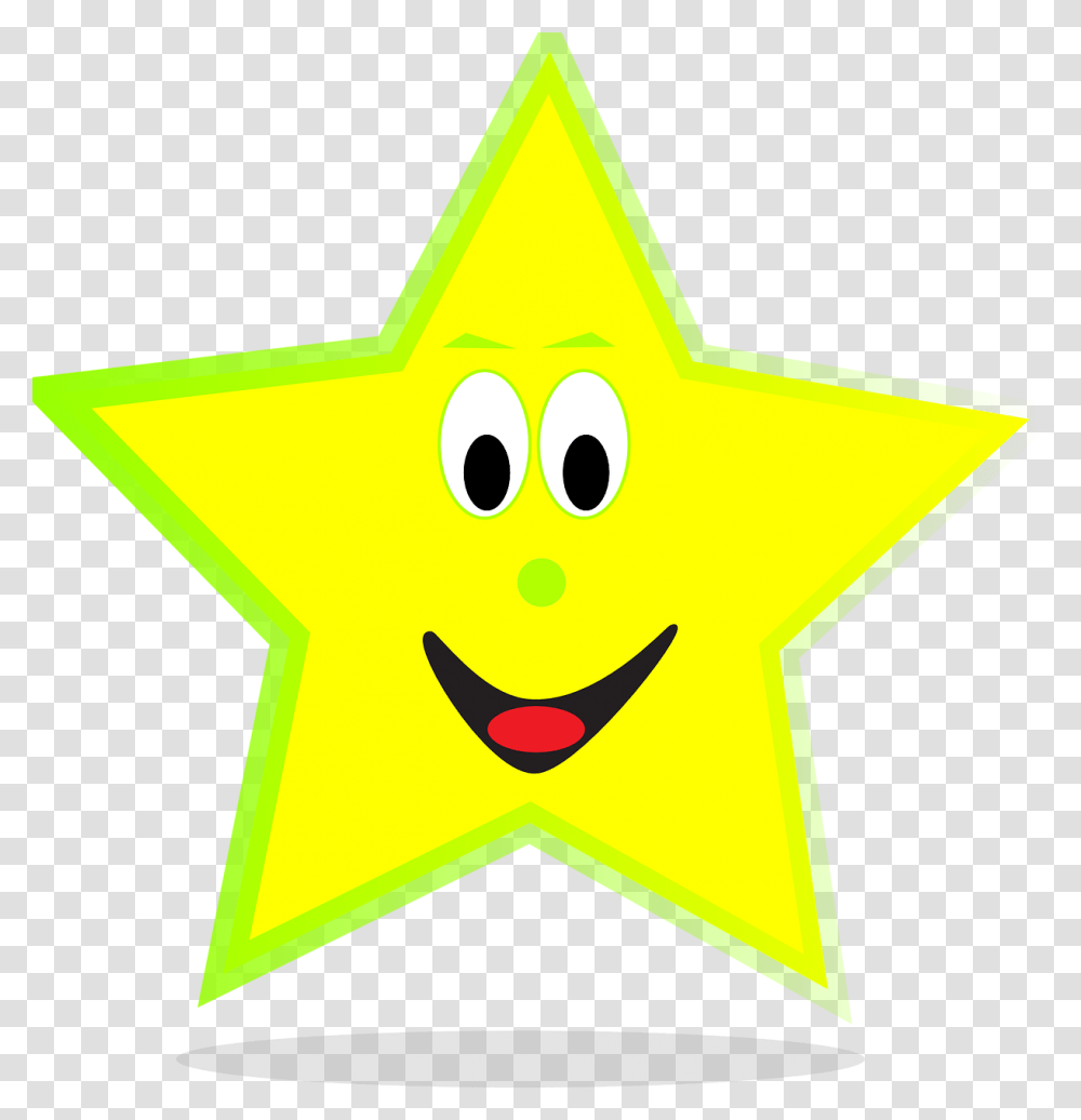 Smiley, Star Symbol Transparent Png