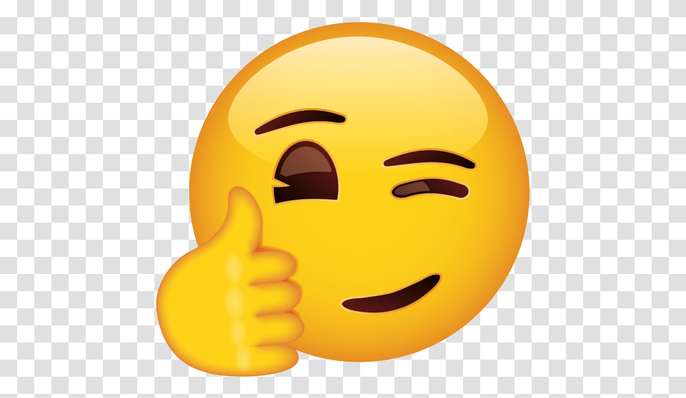Smiley, Thumbs Up, Finger, Pac Man, Food Transparent Png
