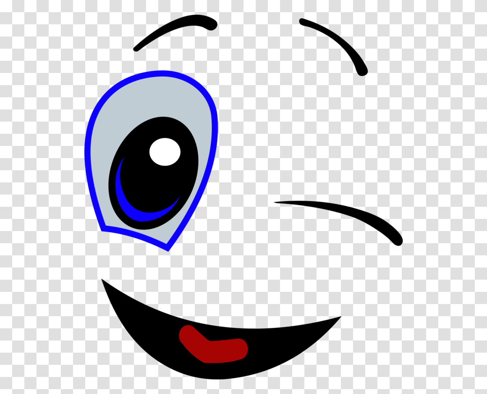 Smiley Wink Emoticon Drawing Face, Alphabet Transparent Png