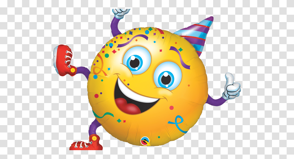 Smileys Clipart Balloon Birthday Smiley, Toy, Animal, Icing, Cream Transparent Png