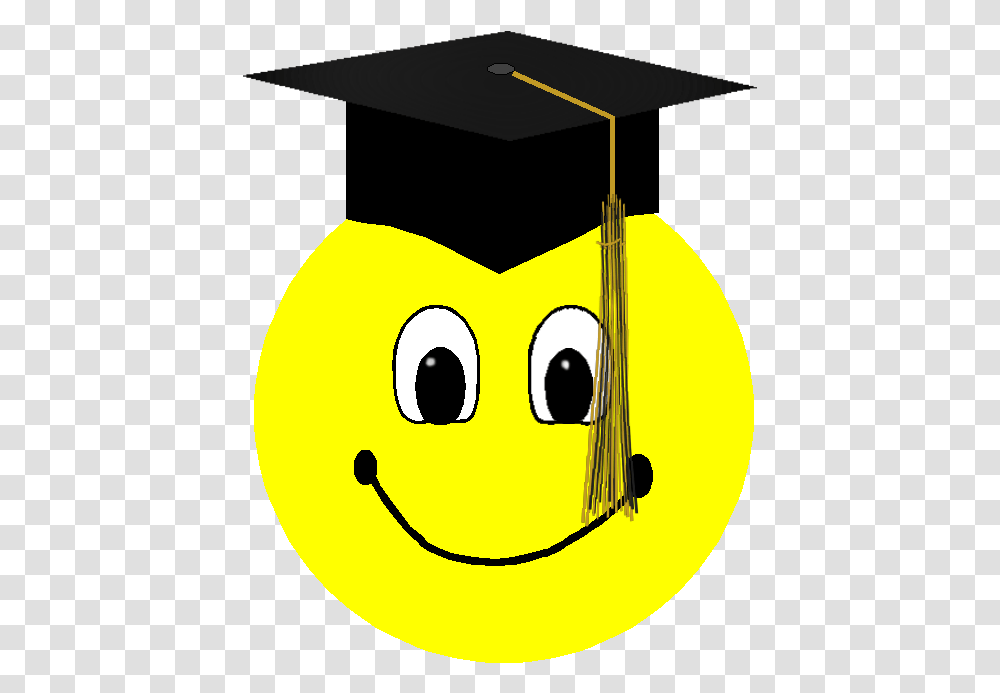 Smileys Clipart Success Graduation Smiley Face Clip Art, Label, Peel Transparent Png