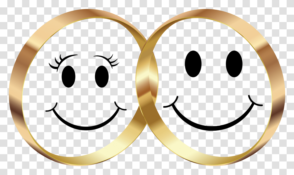 Smileys Clipart Woman Smiley Face Clipart Black And White, Gold, Gold Medal, Trophy Transparent Png