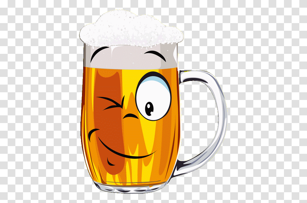 Smileys Cliparts Verre De Jaune Heureux, Glass, Beer Glass, Alcohol, Beverage Transparent Png
