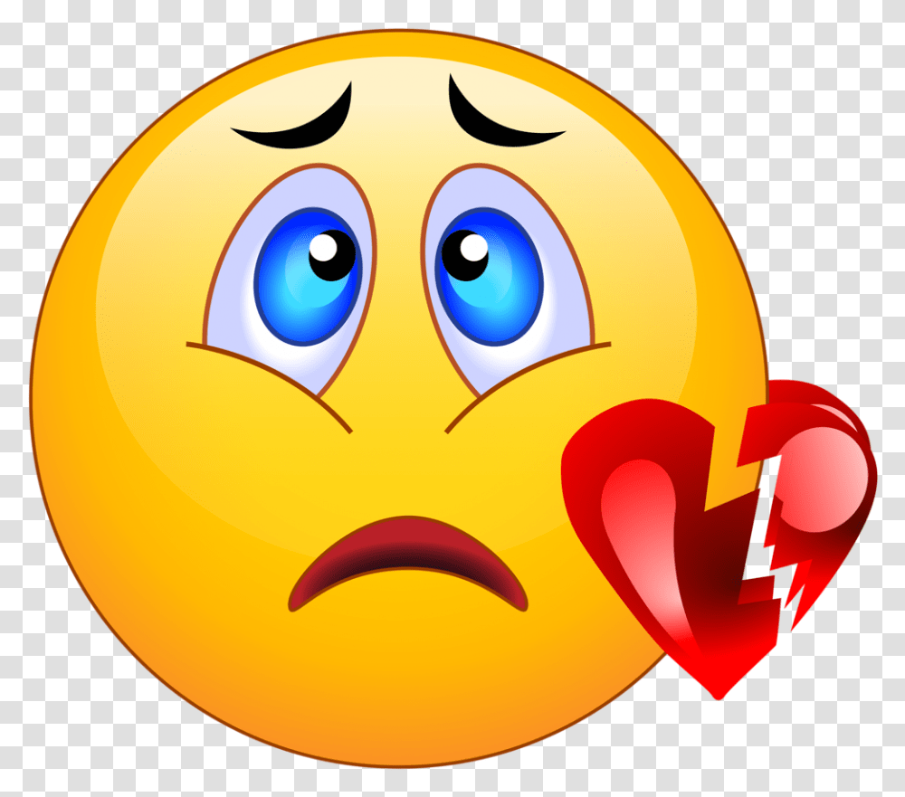 Smileys Smiley And Emojis Broken Heart Sad, Angry Birds, Egg, Food Transparent Png