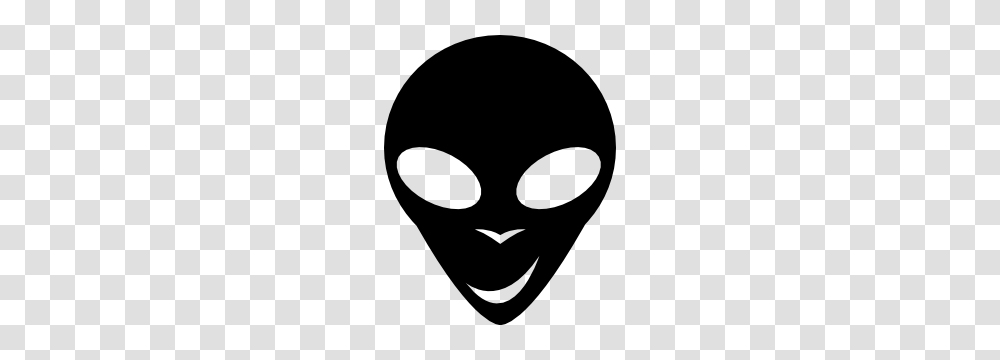Smiling Alien Cliparts For Your Inspiration And Presentations, Mask Transparent Png