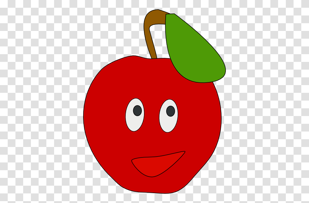Smiling Apple Clip Art Free Vector, Plant, Fruit, Food, Cherry Transparent Png