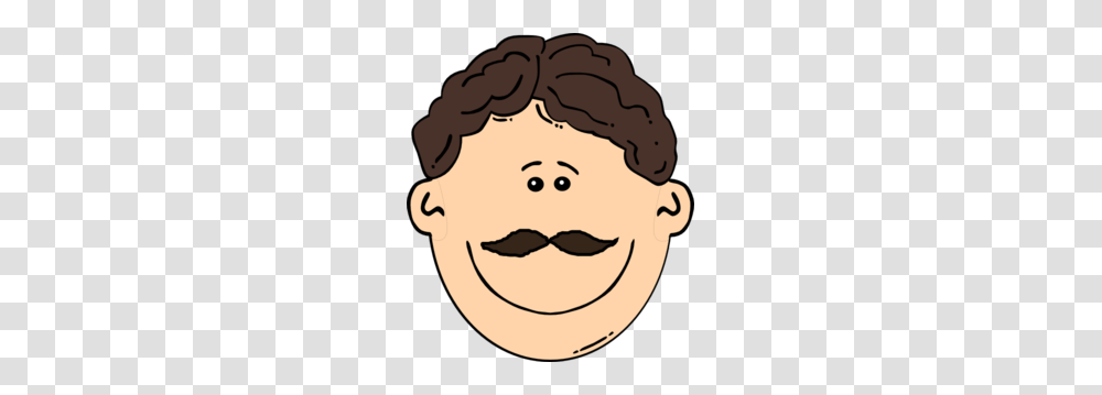Smiling Brown Hair Man With Mustache Clip Art For Web, Face, Head, Sunglasses, Accessories Transparent Png