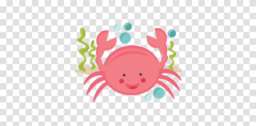 Smiling Crab Scrapbook Cute Clipart, Sea Life, Animal, Seafood, Mammal Transparent Png