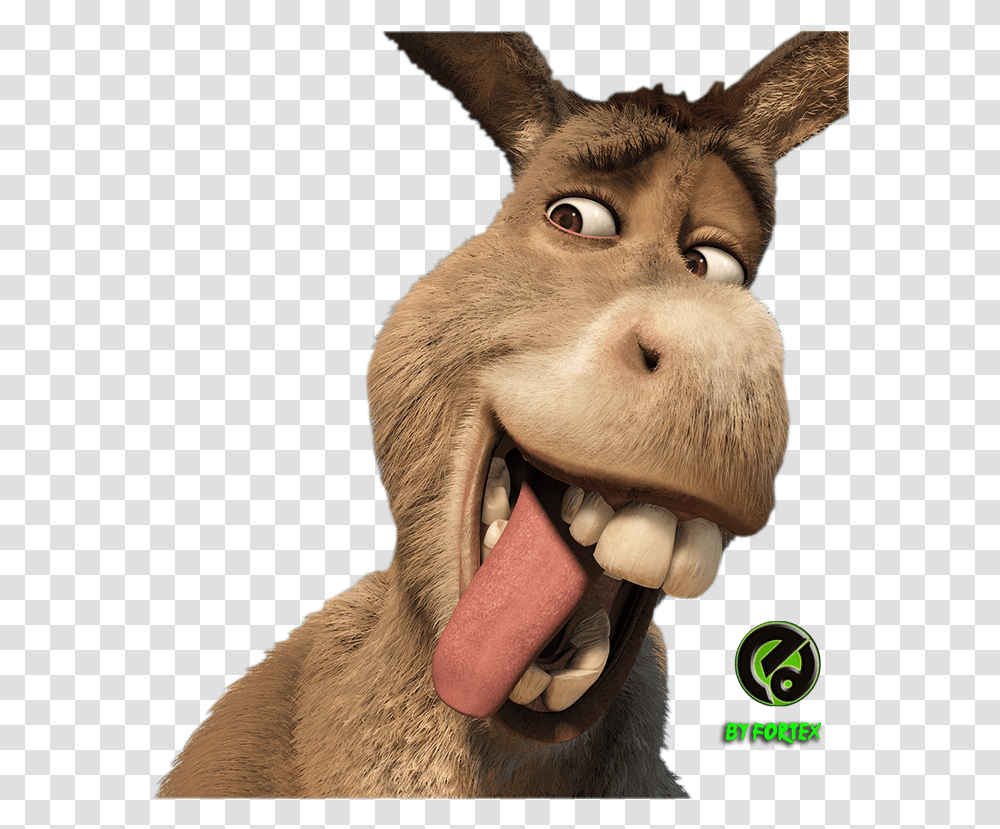 Smiling Donkey Shrek Donkey Shrek, Mammal, Animal, Cat, Pet Transparent Png