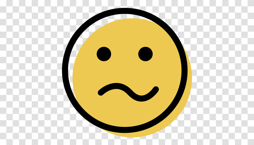 Smiling Emotion Confused Interface People Feelings Emotions Confused, Label, Text, Giant Panda, Mammal Transparent Png