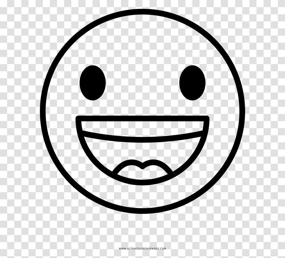 Smiling Face Happy Face To Color, Gray, World Of Warcraft Transparent Png