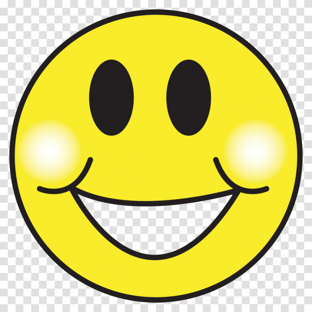 Smiling Face Image Background Smile Clipart, Pac Man, Label Transparent Png