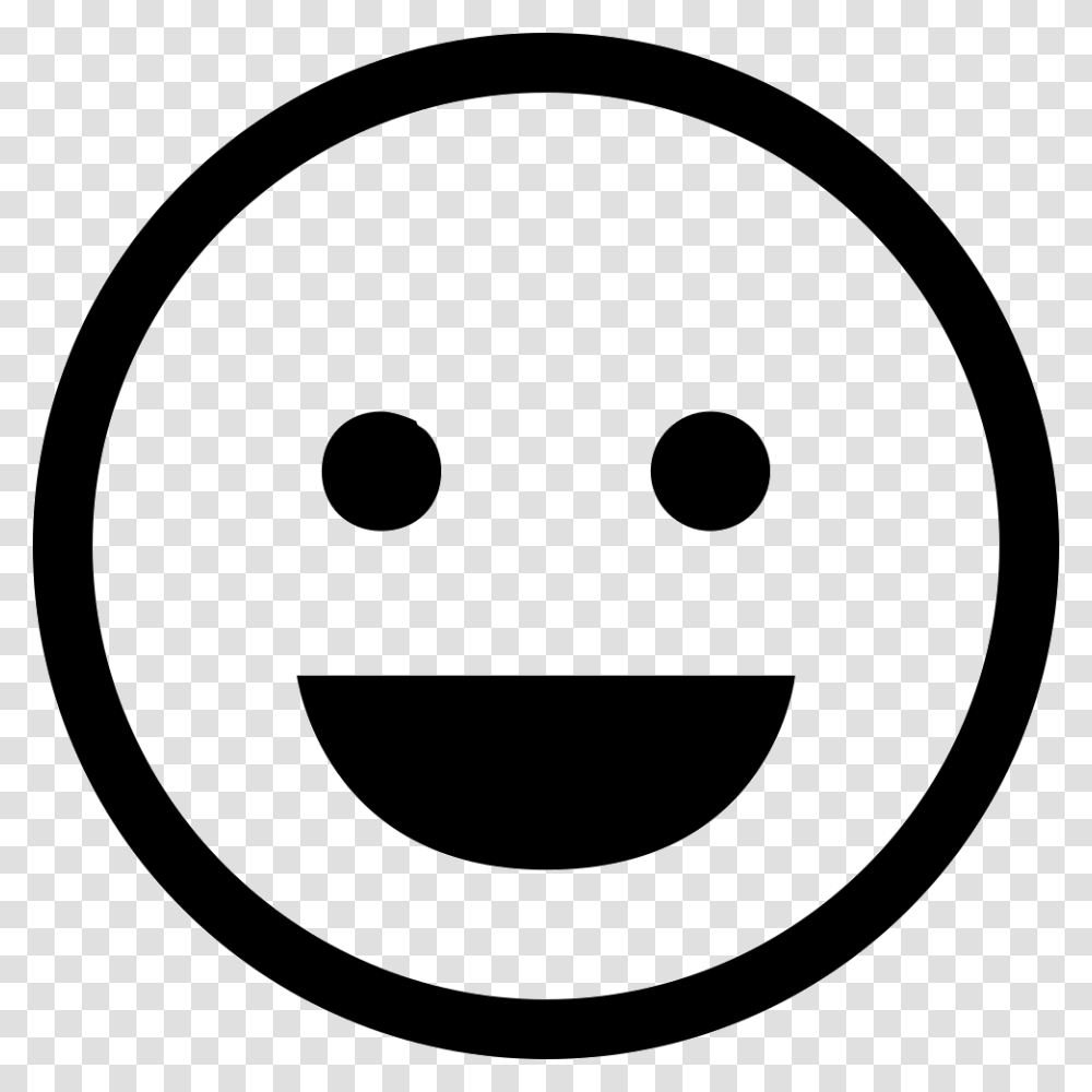 Smiling Face Smiley, Disk, Stencil, Logo Transparent Png