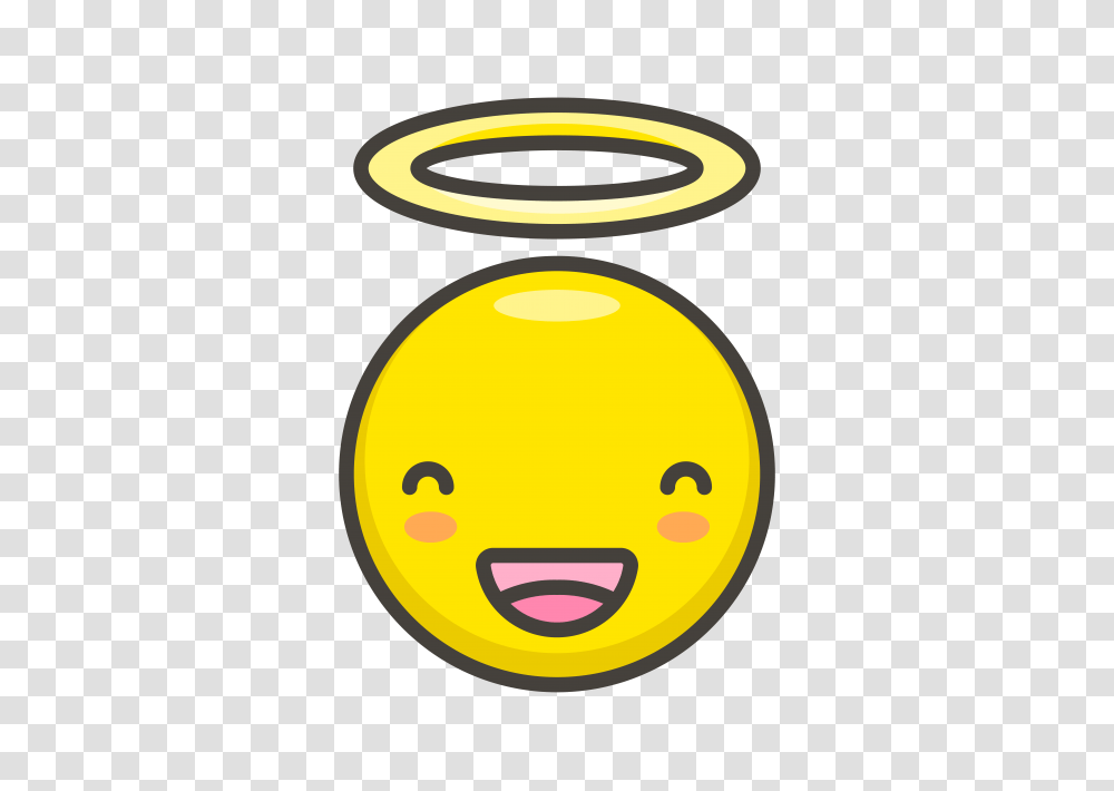 Smiling Face With Halo Emoji Emoji, Ball, Light, Bowling Transparent Png