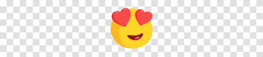 Smiling Face With Heart Eyes Emoji On Messenger, Pac Man, Food Transparent Png