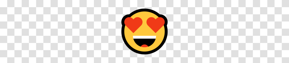 Smiling Face With Heart Eyes Emoji On Microsoft Windows, Label, Logo Transparent Png