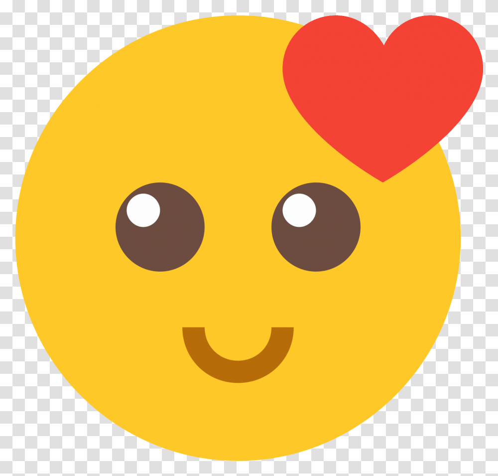 Smiling Face With Heart Icon Cara Sonriente Icono, Pig, Mammal, Animal, Food Transparent Png