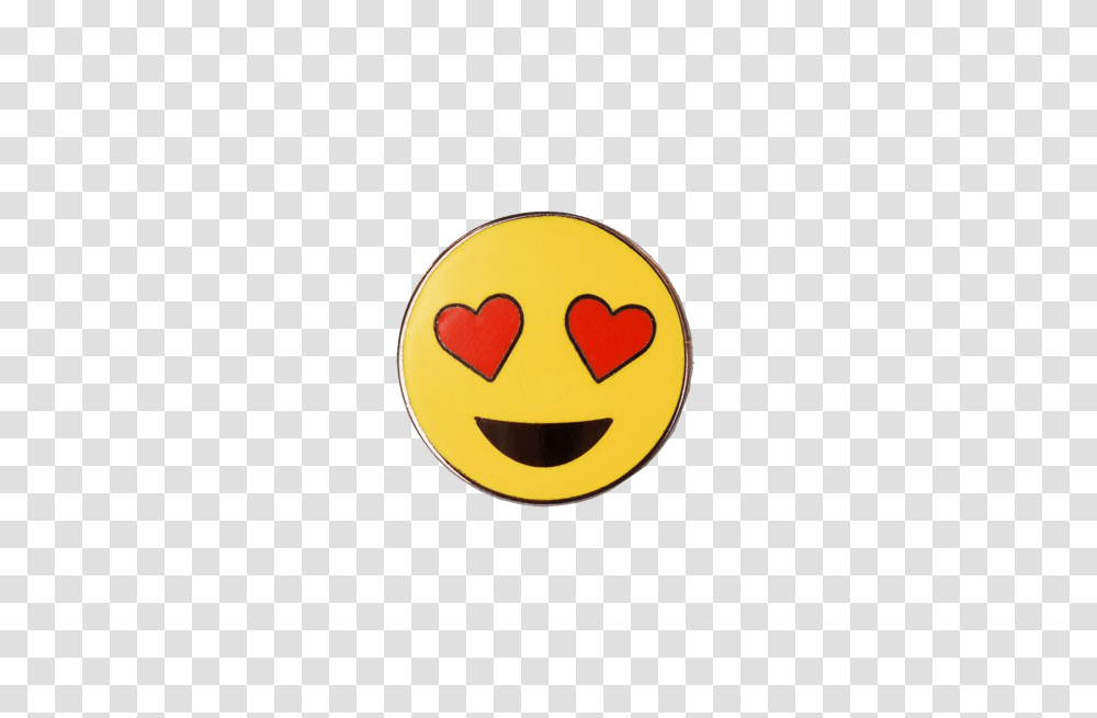 Smiling Face With Heart Shaped Eyes Pinhype, Angry Birds, Pac Man Transparent Png