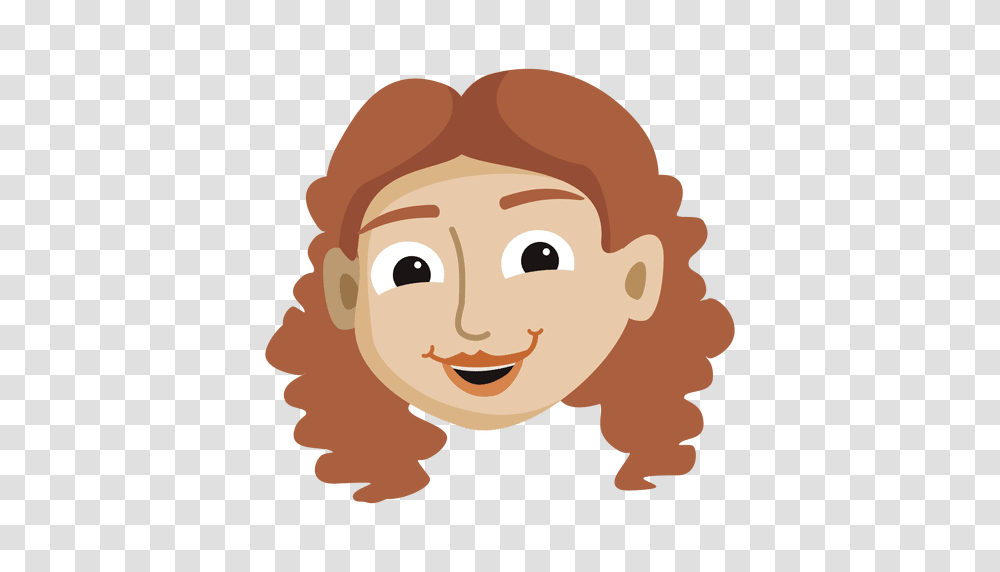 Smiling Girl Cartoon Head, Face, Elf, Portrait, Photography Transparent Png