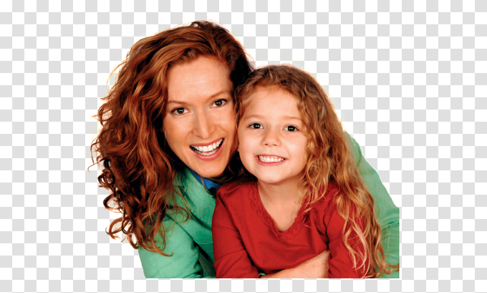 Smiling Mother Hugging Child From Behind Mother, Blonde, Woman, Girl, Kid Transparent Png