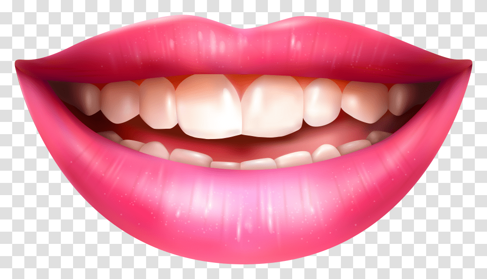 Smiling Mouth Clip Art Mouth Clipart Transparent Png