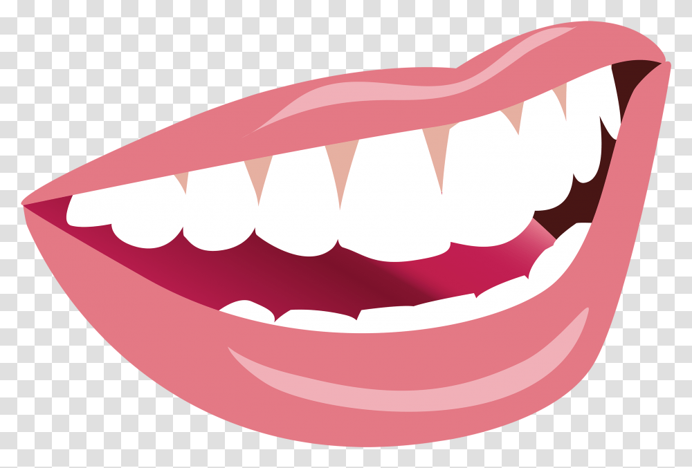 Smiling Mouth Clipart Image Mouth Smiling Clipart, Teeth, Rug Transparent Png