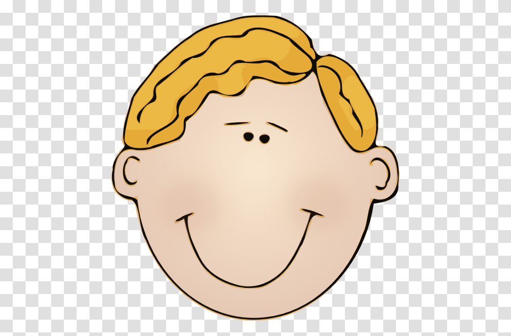 Smiling Person Clip Art, Head, Food, Face, Dough Transparent Png