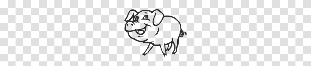 Smiling Pig Clip Art For Web, Gray, World Of Warcraft Transparent Png