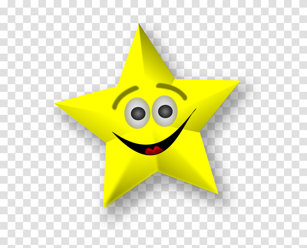 Smiling Star Clip Art Smiling Stars, Star Symbol, Airplane, Aircraft, Vehicle Transparent Png