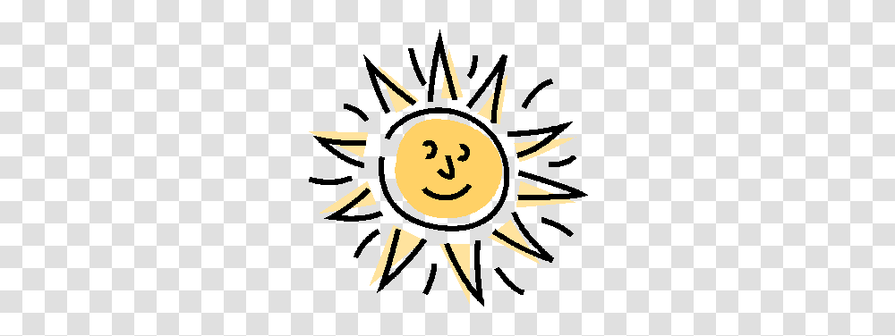 Smiling Sun Clipart Group With Items, Outdoors, Nature, Compass Transparent Png