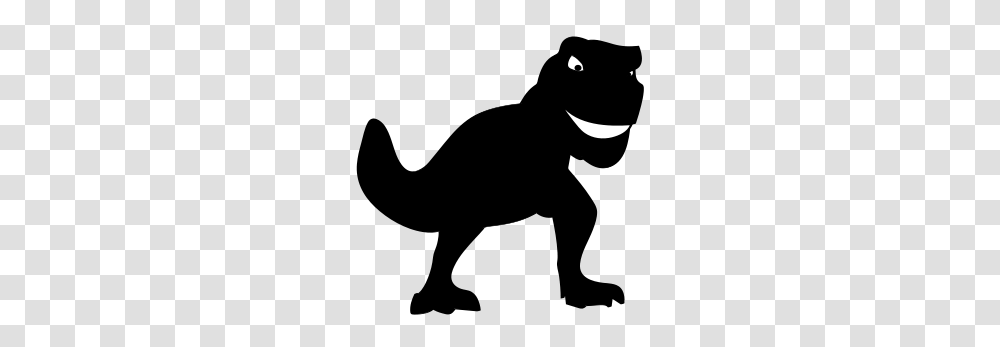 Smiling T Rex Dinosaur Silhouette Nursery Selections, Logo, Trademark Transparent Png