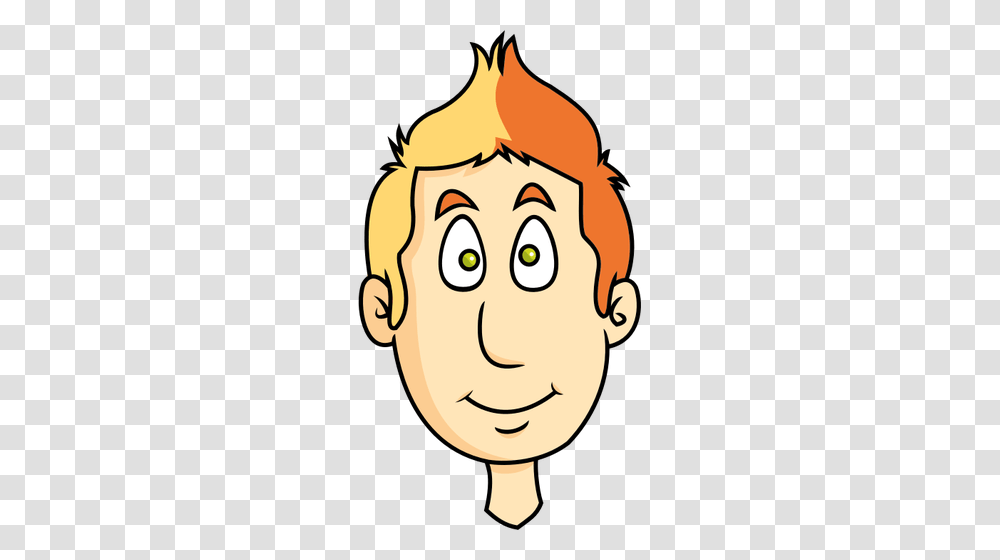 Smiling Teen Profile Avatar Vector Graphics, Head, Face, Plant Transparent Png