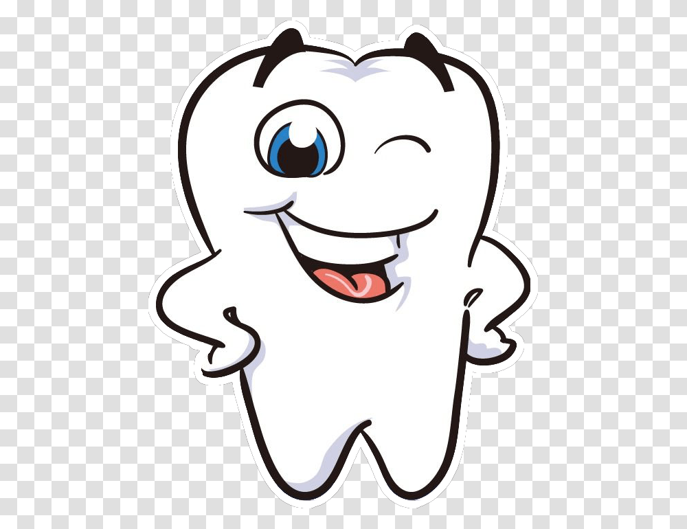Smiling Tooth, Head, Label, Face Transparent Png